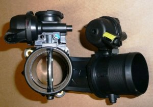 ORGINAL DROSSELKLAPPE  LUFTMENGENMESSER CITROEN C5 PEUGEOT 407 2.0 HDI 0345F0