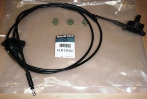 ORIGINAL Motorhauben Seilzug Schloss Vorne RENAULT KANGOO CLIO II 8200235412