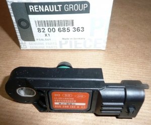 ORIGINAL Luftdrucksensor Sensor Ladedruck RENAULT 19/20/30 DCI BH , 0281002958 , 0 281 002 958 , RENAULT , 7701062395 , 82002924