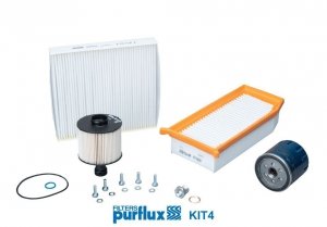 Inspektionspaket Filtersatz PURFLUX Dacia DUSTER II LOGAN 1.5 DCI PUR A1569 PUR C826 PUR LS946 PUR AH405