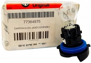 Original Fiat Peugeot Citroen HP24W 12V 24W Tagfahrleuchte Birne Lampe , 77364975 , 1612860680 , 6216F6 , 6216.F6