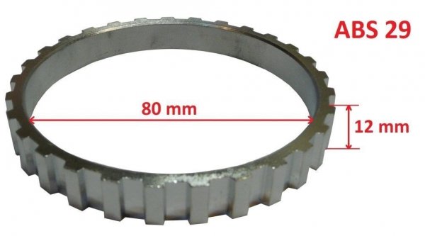 Neu ABS Ring Sensorring ABS 29 80X12