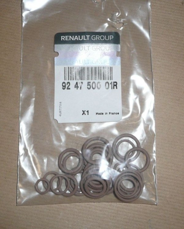 ORIGINAL Renault Dichtringsatz Klimaanlage Kangoo Laguna III , 924750001R