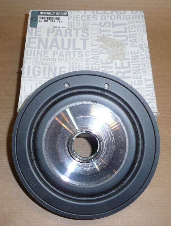 ORIGINAL Riemenscheibe Kurbelwelle RENAULT 1.8 - 2.0 16V 6PK  8200638754
