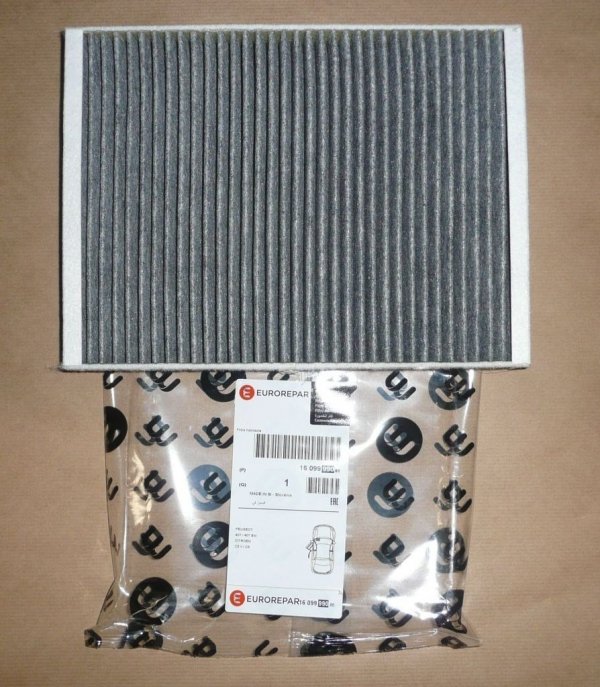 EUROREPAR  Innenraumfilter Aktivkohle Citroen Peugeot C5 III C6 407 647945