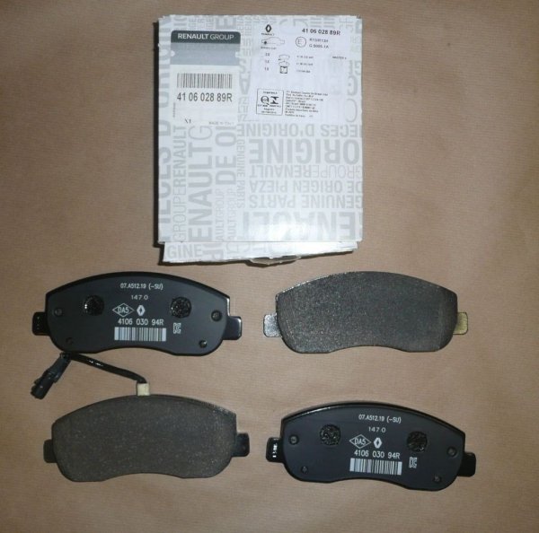 ORIGINAL Renault Bremsbeläge MASTER III 2.3dCi vorne 410602889R