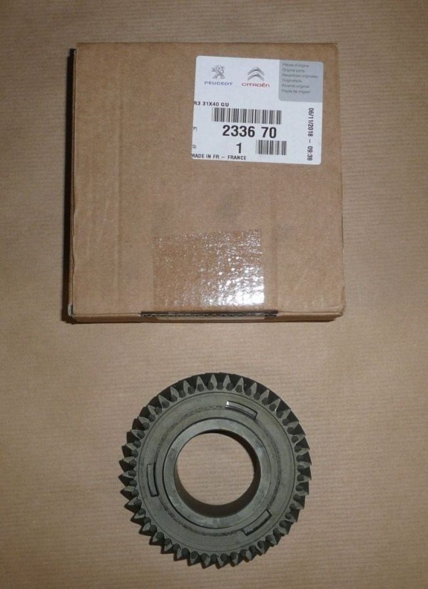 ORIGINAL Getriebezahnrad Getriebe Zahnrad. Citroen Peugeot BOXER 06- ML 3G , 233670 , 2336.70