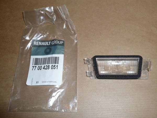 ORIGINAL Kenzeichenbeleuchtung Renault Megane I 7700428051