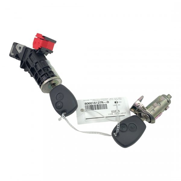 Originalteil Zündschloss mit Schlüssel für Renault Trafic III Master III Kangoo II Clio III Modus , 806016127R