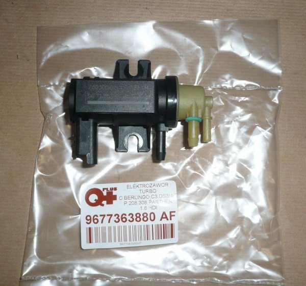 ORIGINAL ohne OVP Magnetventil Druckregelventil Turbolader  CITROEN PEUGEOT 1.6 BlueHDi , 9677363880