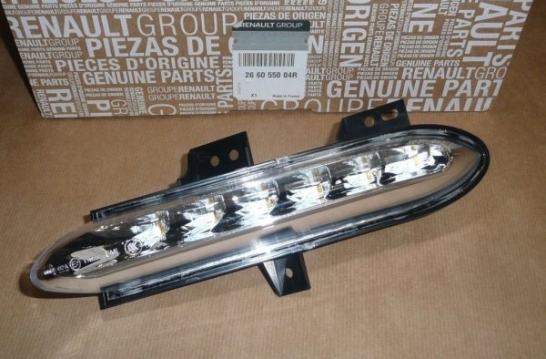 Original Tagfahrlicht links Renault Scenic III Facelift 12- , 266055004R