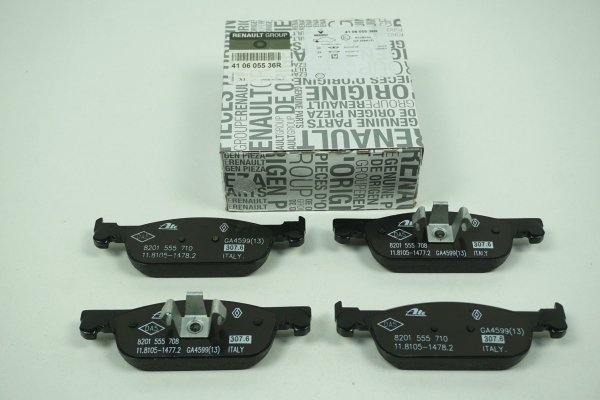  Neu Originalteil Bremsbeläge vorne für Renault Clio IV Twingo III , 410605536r