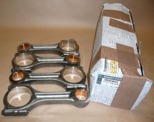 ORIGINAL satz Pleuelstange RENAULT 2.5 DCI G9U 7701473615 7701478826