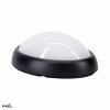 Plafoniera LED KANLO czarna 8W IP54 4000K 580lm owalna C45-KAN-08-BL-4K (MGWT)