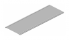 Pokrywa korytka 100mm 0,5mm PKRS100/3 900110 /3m/