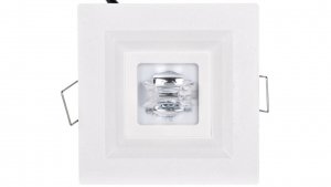 Oprawa awaryjna LOVATO P ECO LED 1W 125lm (opt. koryt.) 1h jednozadaniowa biała LVPC/1W/E/1/SE/X/WH
