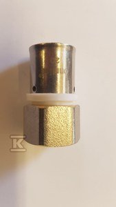 ZŁĄCZKA ZAPRASOWYWANA GW 40MM X 1 1/4