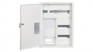 Szafka licznikowa podtynkowa 1-licznikowa 3-fazowy 36 modułów IP30 RW-36-P Z/O