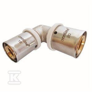 KOLANO 90ST ZAPRASOWYWANE 16MM