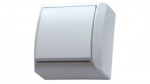 BIS Łącznik pojedynczy biały ŁN-1B/00