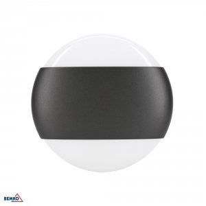 OPRAWA ELEWACYJNA VALANT 10W 4000K 850LM IP65 160X56MM OKRAGŁA GRAFIT