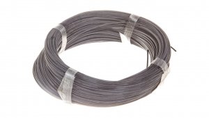 Przewód silikonowy HELUTHERM SiF 1x1 czarny 300/500V 23501 /100m/