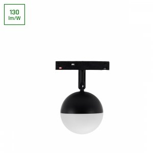 SYSTEM SHIFT BASIC - GLOBE OPRAWA KULA 90MM 10W 4000K CZARNY