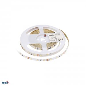 TAŚMA LED PREMIUM 12V DC 2835 300LED/5M 4,8W/1M IP20 BIAŁA CIEPŁA