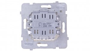 SONATA Łącznik pojedynczy z podświetleniem szampański złoty ŁP-1RS/m/39