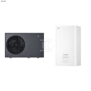 Pompa ciepła powietrzna MONOBLOK R290 - 12 kW, 3 fazowa, 400 V + Hydrobox ZESTAW DLU439