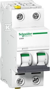 Wyłącznik nadprądowy iC60N-C40-2 C 40A 2-biegunowy A9F04240