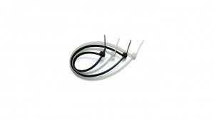 Opaski Zaciskowe, kablowe 200x2.5mm Trytki do Kabli 100szt. Czarne