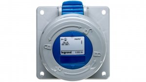Gniazdo tablicowe 3P 16A 230V niebieskie IP67 P17 TEMPRA PRO 555384