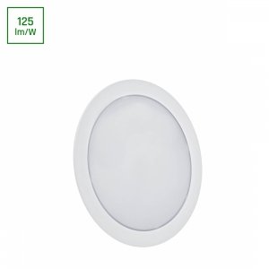 ALGINE ECO 2w1 NATYNK-PODTYNK DOWNLIGHT 12W WW 230V 110st IP20 IK06 170x35mm BIAŁY okrągła