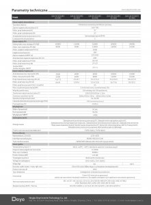 DEYE Falownik hybrydowy SUN-12K-SG01HP3-EU-DM2 3-fazowy (wysokonapięciowy)