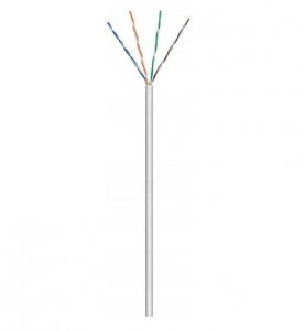 Kabel teleinformatyczny U/UTP kat.6 4x2xAWG24/7 CCA 93884 /100m/