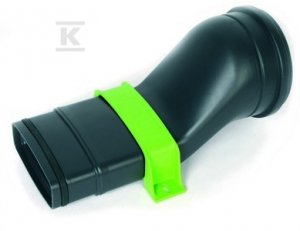 Element rozprężny KERMI EasyFlow - 2 szt., poziomy, D125, 126x60mm, L=298mm Y220406501201K