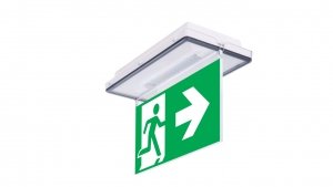 Zestaw DS - PMMA 250x125 - do dwustronnej oprawy kierunkowej Vella / 93601