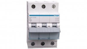 Wyłącznik nadprądowy 3P B 6A 6kA AC MBN306E