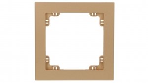 DECO Ramka pojedyncza złoty metalik 8DR-1