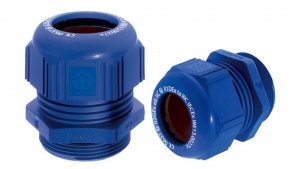 Dławnica kablowa poliamidowa M32 IP68 SKINTOP K-M 32x1,5 ATEX plus niebieska 54115440