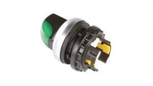 Napęd przełącznika 3 położeniowy zielony z podświetleniem z samopowrotem M22-WLK3-G 216837