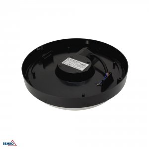 OPRAWA LED KANLO OKRĄGŁA 18W 4000K 1750LM IP54 CZARNA CZ. MIKR.