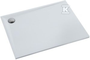 Brodzik kompozytowy Etrusco Stabilsound Plus 80x120x3 cm prostokątny