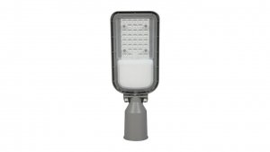 Oprawa Uliczna LED 30W 4050lm 6500K IP65 Szara 5 Lat Gwarancji Regulowany uchwyt 23832