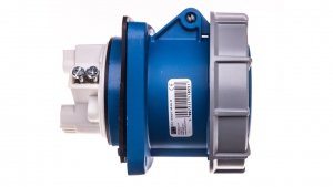 Gniazdo tablicowe 63A 3P 230V /100x100/ niebieskie IP67 POWER TWIST 333-6