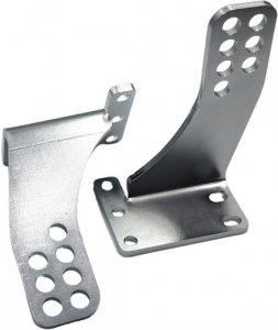 Uchwyty MOD.100/12/16 na słupek do napędów z otworami 12mm: CAME, FAAC, Genius, Proxima itd.