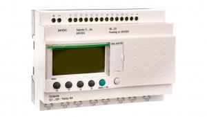 Przekaźnik programowalny 24V DC 12we, 8wy ZELIO LOGIC SR2A201BD