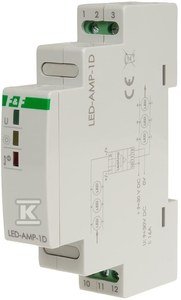 Wzmacniacz sygnału zasilającego do oświetlenia led na szynę din LED-AMP-1D