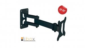 Uchwyt TV LCD 17- 32 ATENY czarny LIBOX LB-200